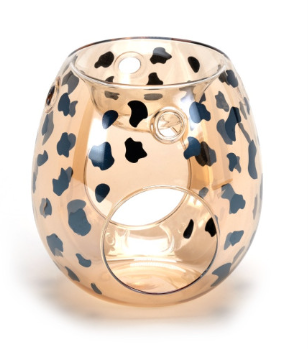 Glass Wax Melt Burner - Cheetah