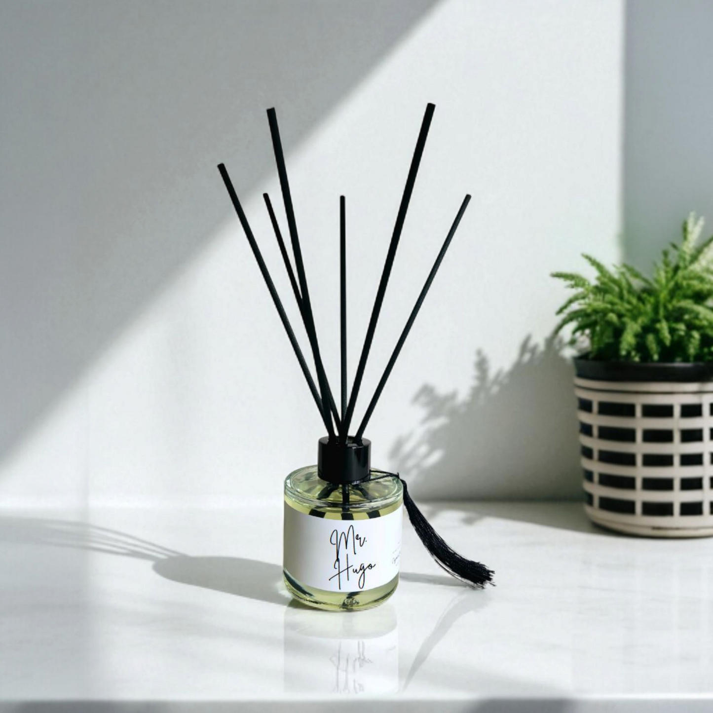 Handmade fibre reed diffuser – highly scented, long lasting luxury home fragrance, in designer inspired fragrances by Clyne's Candles