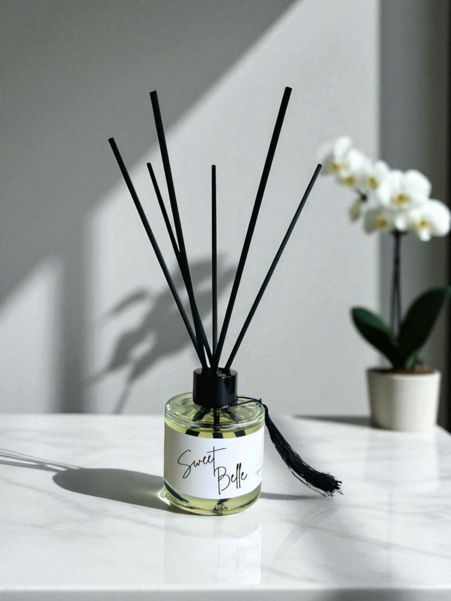 Handmade fibre reed diffuser – highly scented, long lasting luxury home fragrance, in designer inspired fragrances by Clyne's Candles