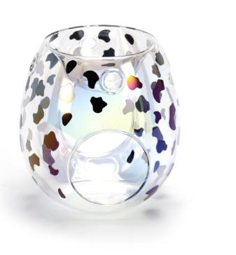 Glass Wax Melt Burner - Dalmatian