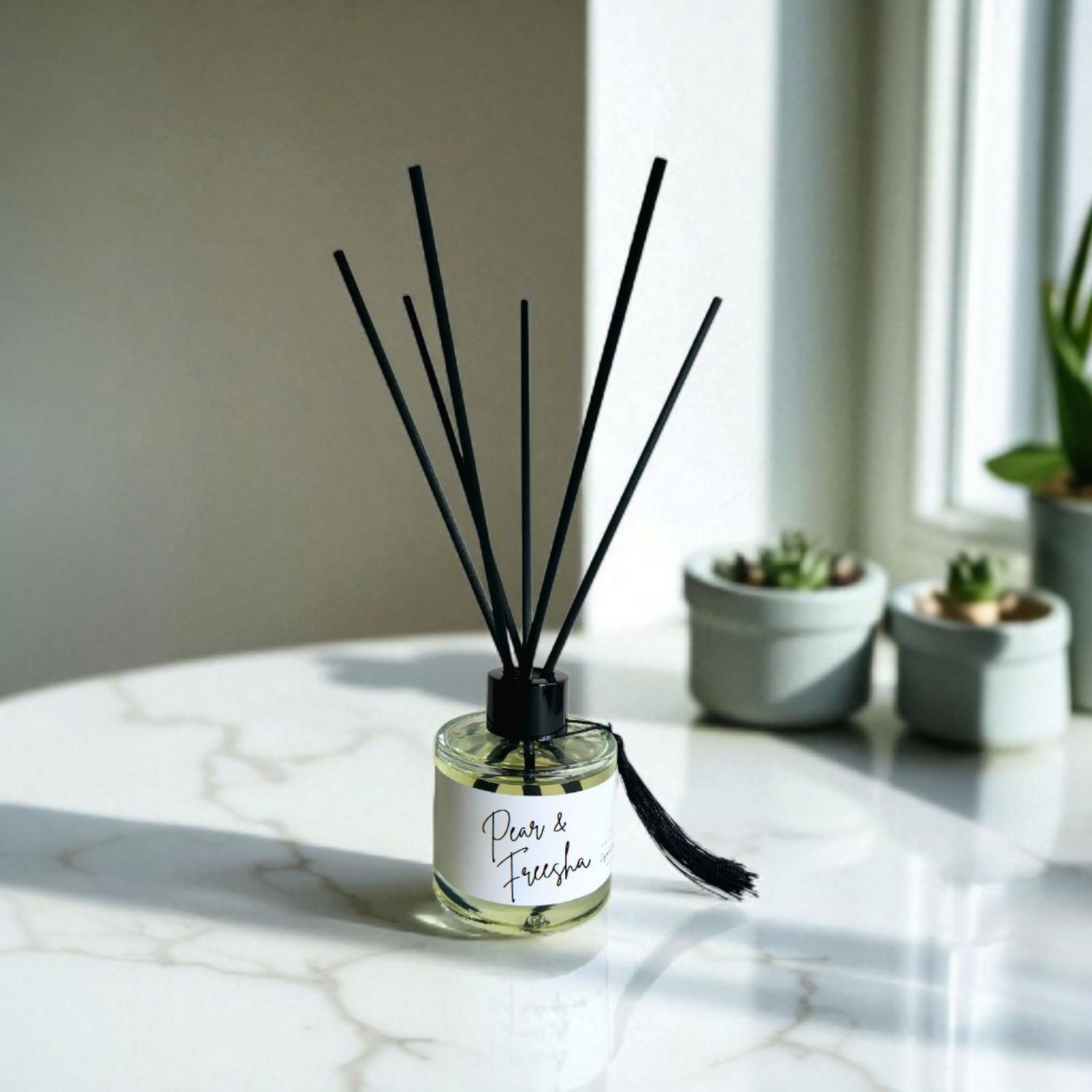 Handmade fibre reed diffuser – highly scented, long lasting luxury home fragrance, in designer inspired fragrances by Clyne's Candles