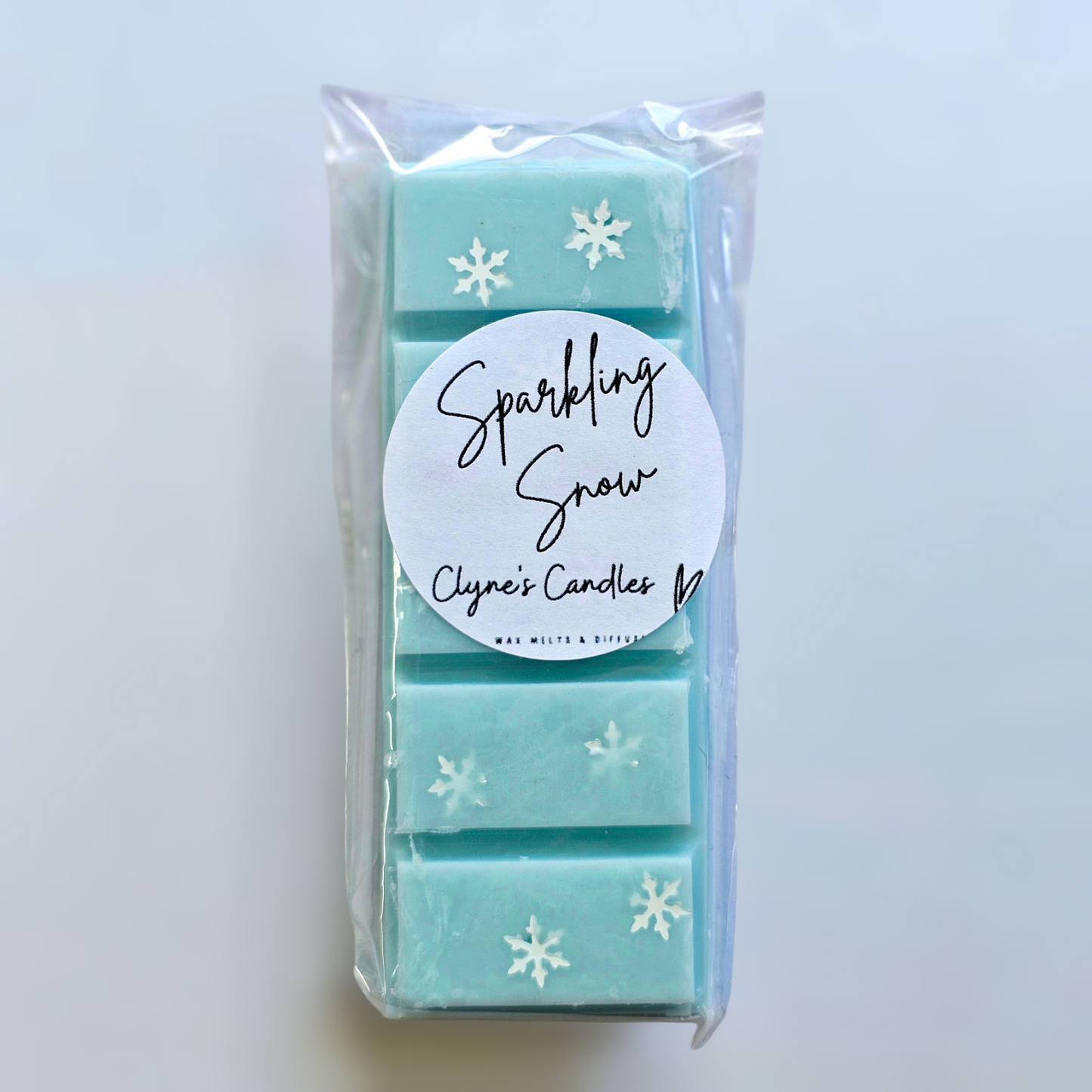 Handmade soy wax melt bar in designer dupe fragrance – long lasting, highly scented home fragrance alternative to candles, eco-friendly and vegan wax melts from Clyne’s Candles Scotland