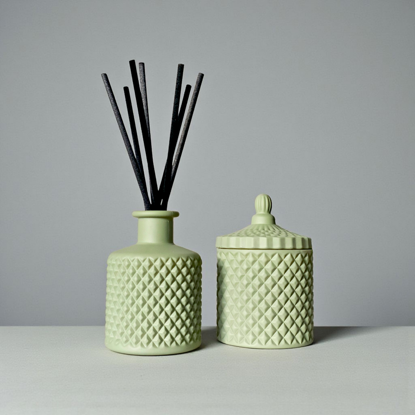 Geo Candle and Diffuser Set