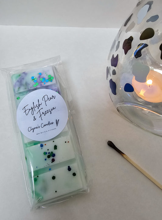 English Pear & Freesia Wax Melt Bar