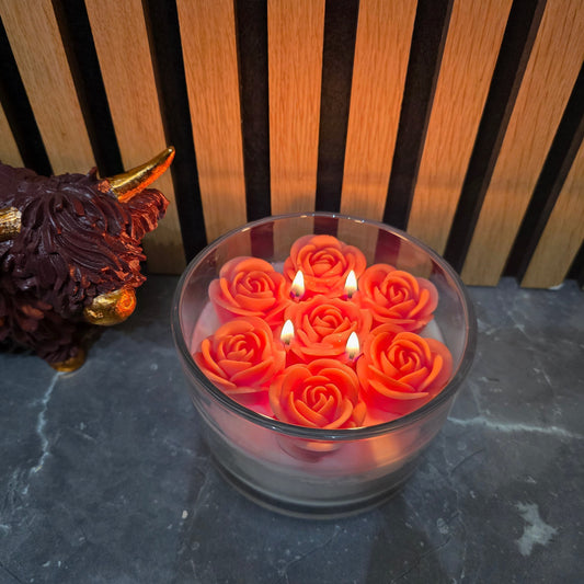 Rose Candle